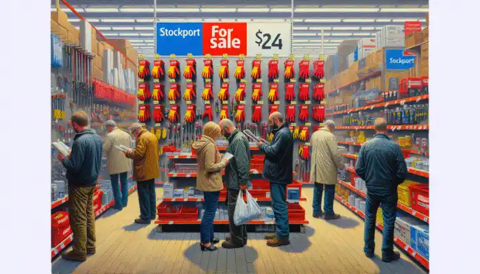 PVC Work Gloves Stocked at Local Hardware Stores in Stockport