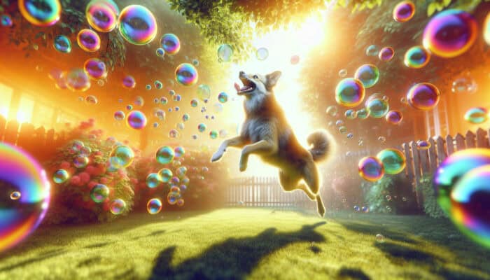 Bubble Chasing: A Joyful Adventure for Your Outdoor Pets