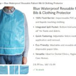Waterproof Adult Bibs: Essential for Dental Procedures and More