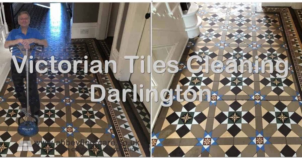 Victorian Tile Cleaning Revitalises a Gloomy Hallway