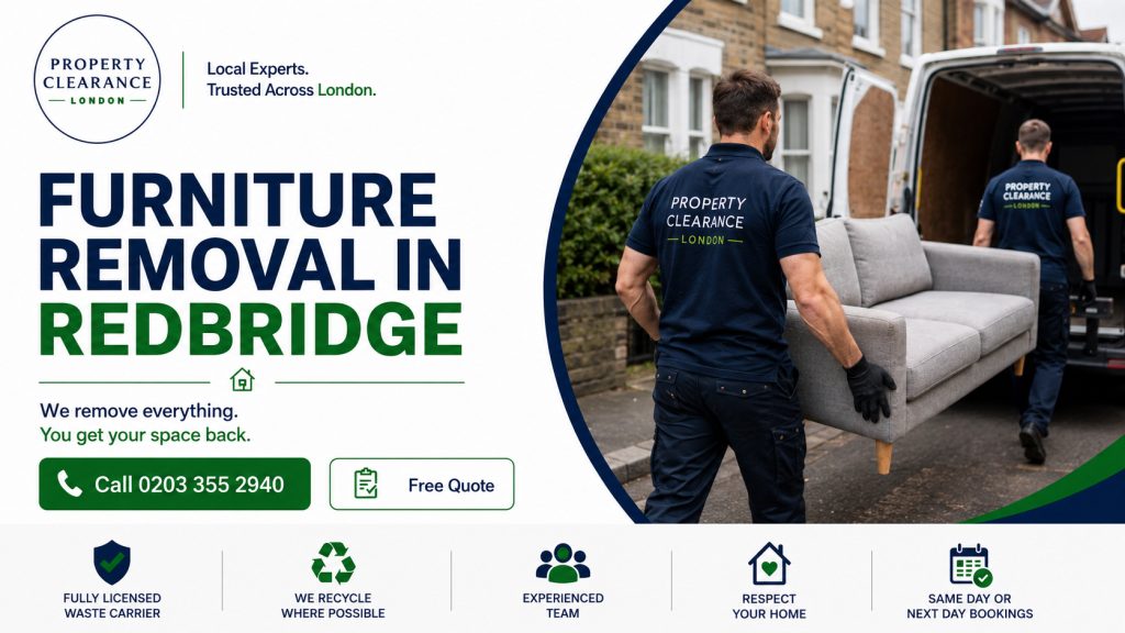 Furniture Removal Services in Redbridge